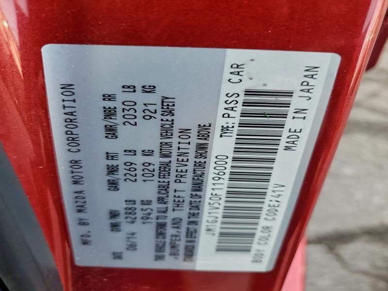 2015 Mazda 6 Touring