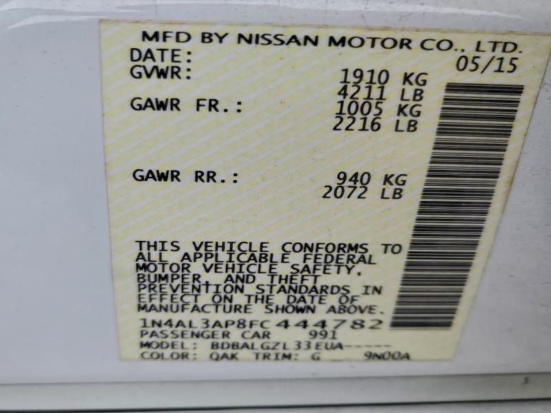 2015 Nissan Altima 2.5