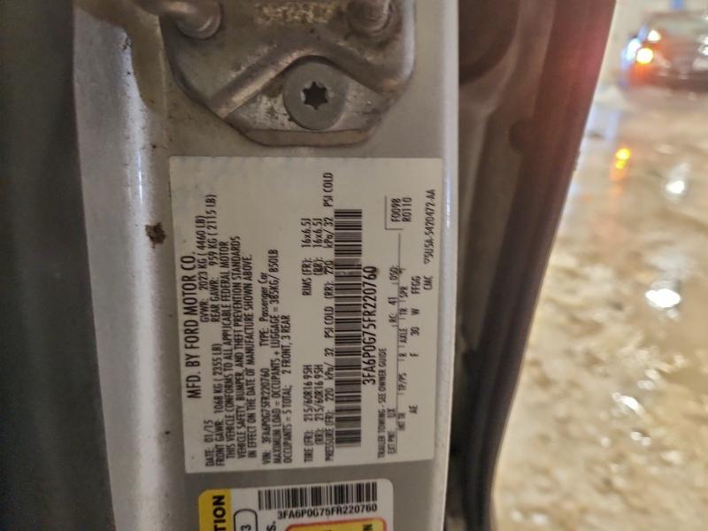 2015 Ford Fusion s