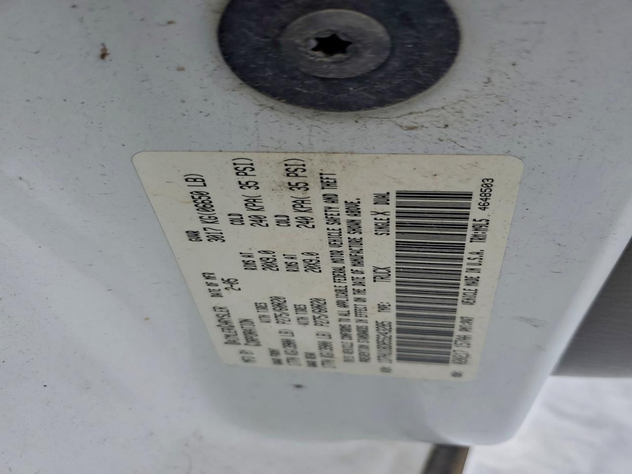 2005 Dodge Ram 1500 st