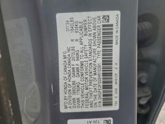 2025 Honda Civic Sport