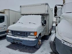 Salvage trucks for sale at Cicero, IN auction: 2006 Ford E450 BOX Truck