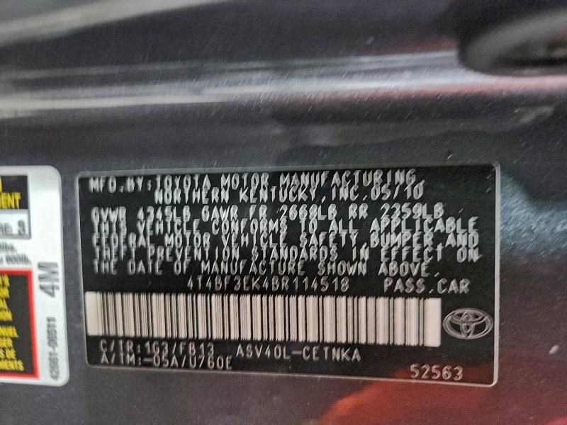 2011 Toyota Camry Base