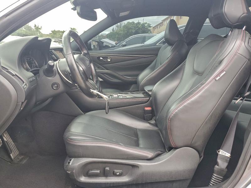 2021 Infiniti Q60 red Sport 400