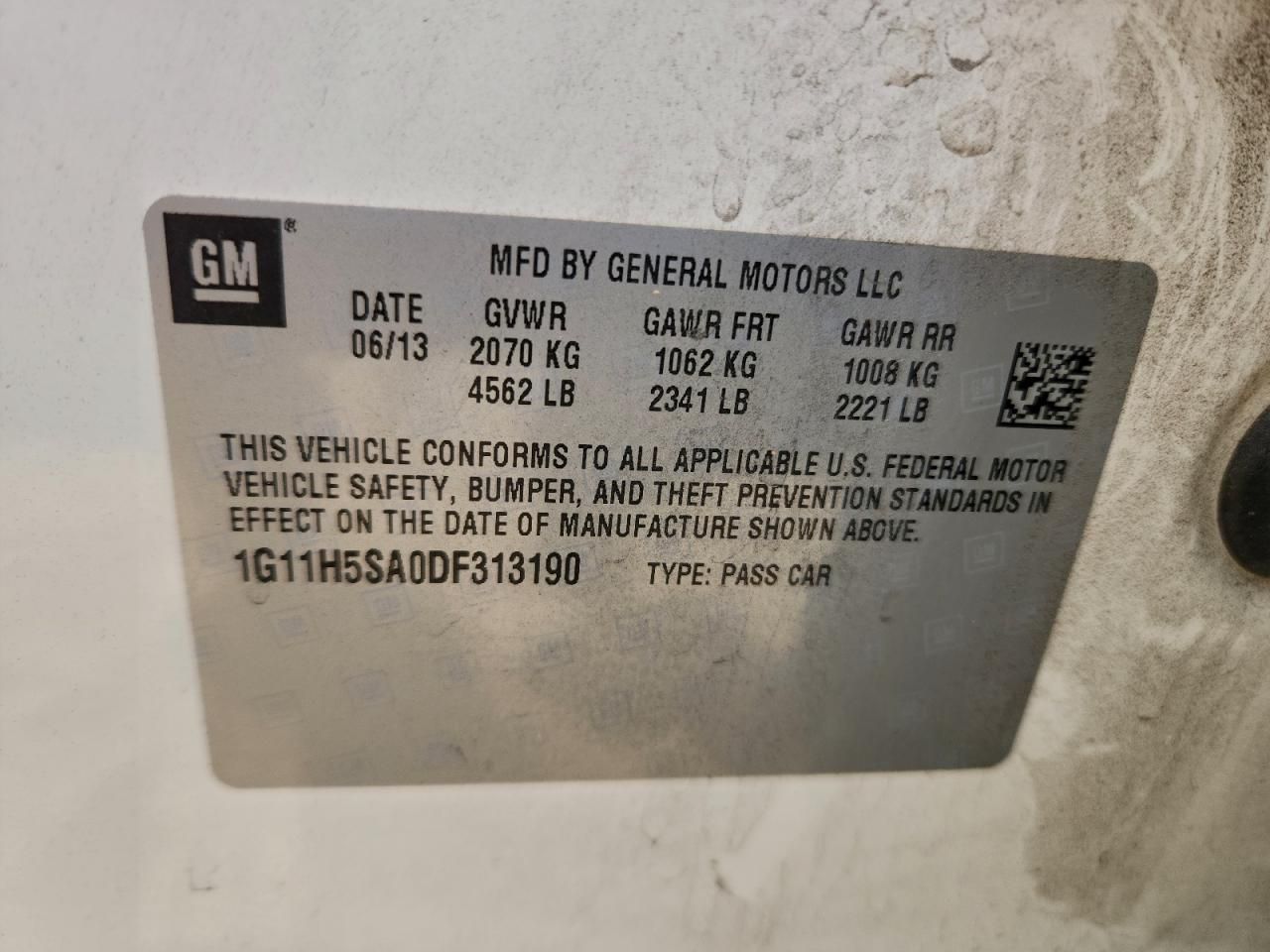 2013 Chevrolet Malibu ltz