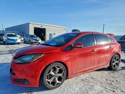 Salvage cars for sale from Copart Cedar Rapids, IA: 2014 Ford Focus st