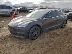 Tesla salvage cars for sale: 2018 Tesla Model 3