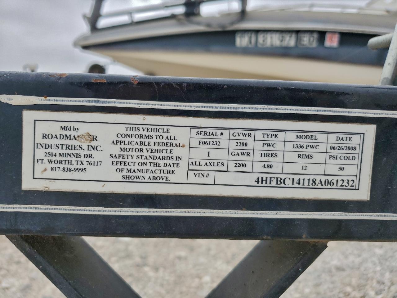 2008 Yamaha FX JET SKI