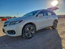 2017 Acura Rdx Advance en venta en Andrews, TX
