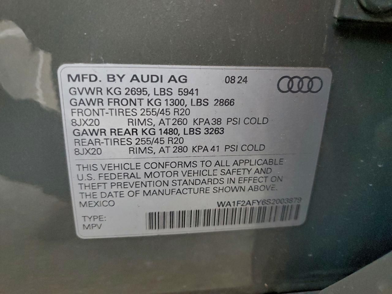 2025 Audi Q5 e Prestige 55