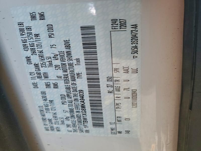 2021 Ford Transit T-350