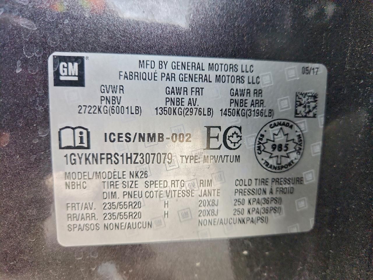 2017 Cadillac XT5 Platinum