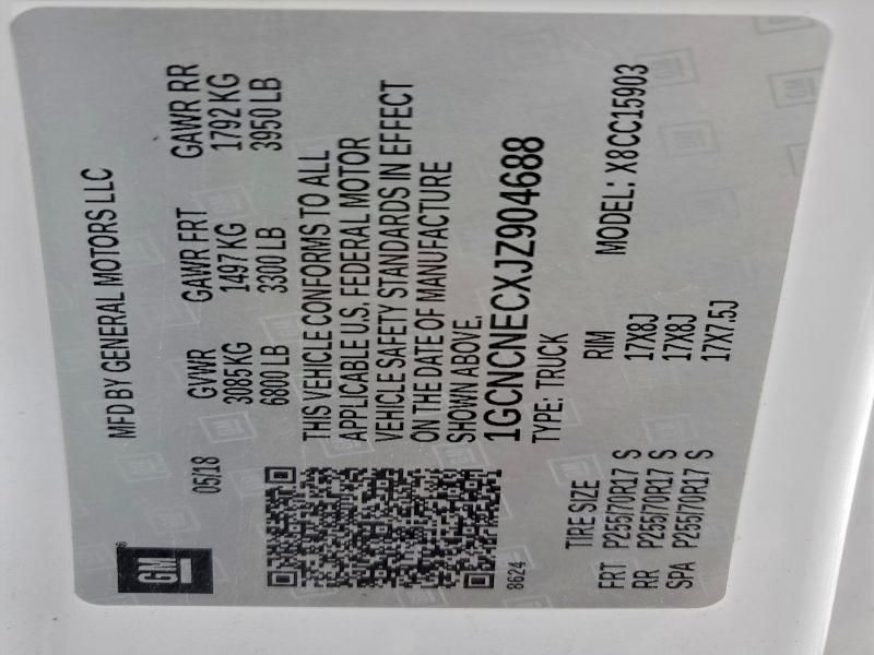 2018 Chevrolet Silverado C1500