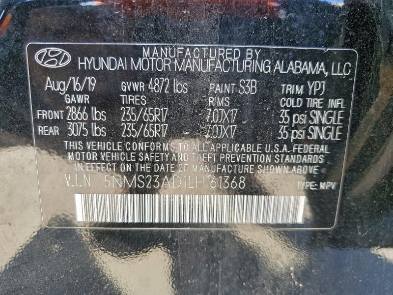 2020 Hyundai Santa fe se