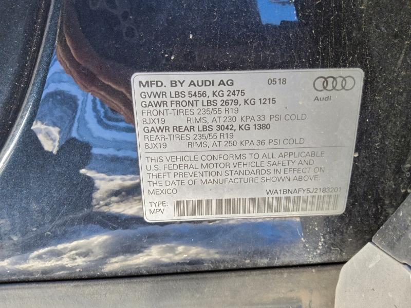 2018 Audi Q5 Premium Plus