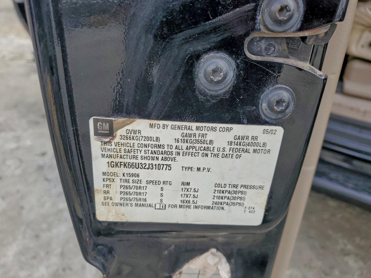 2002 GMC Denali xl K1500