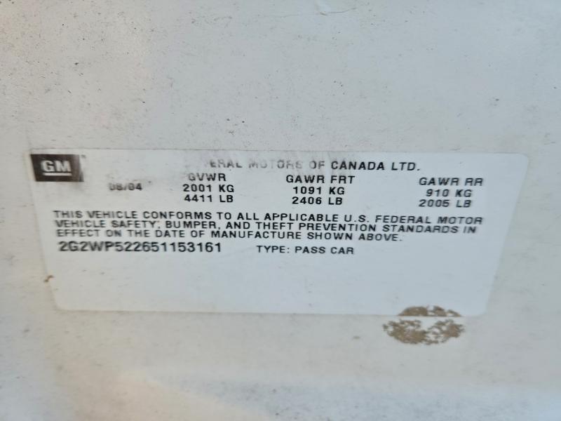 2005 Pontiac Grand Prix