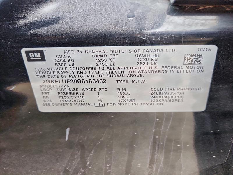 2016 GMC Terrain slt