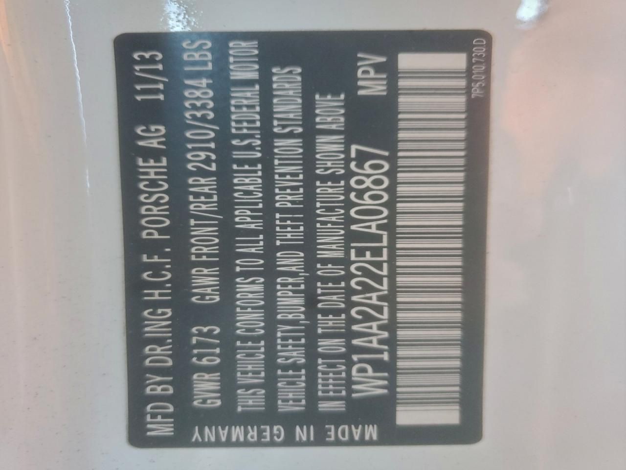 2014 Porsche Cayenne