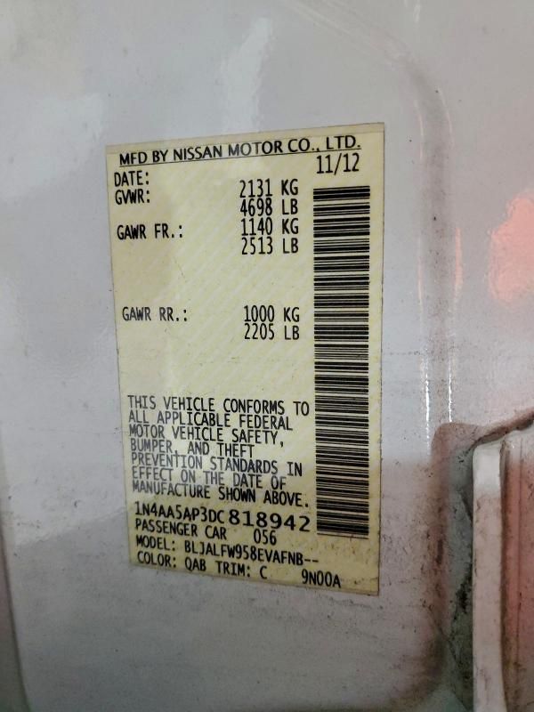 2013 Nissan Maxima s