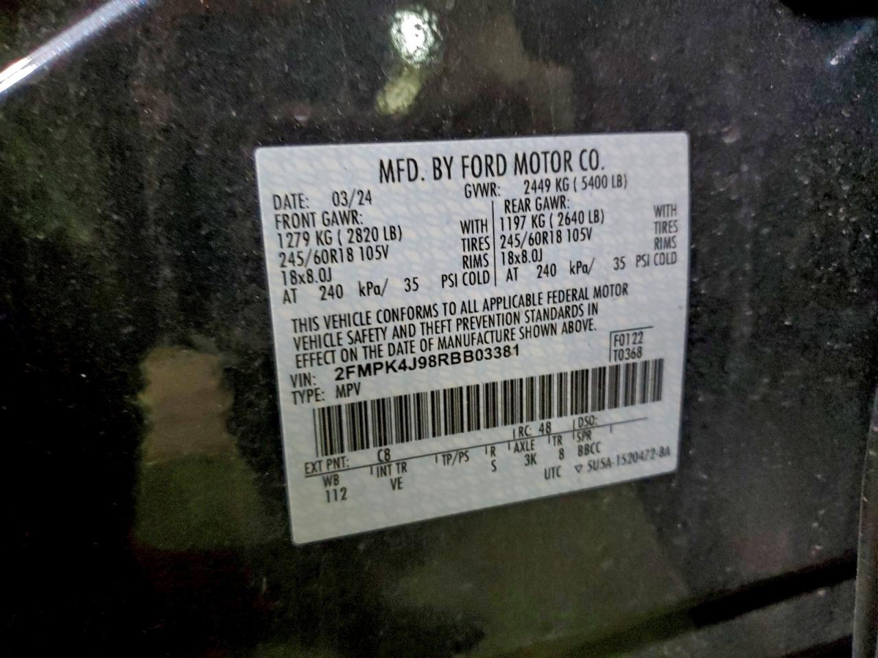 2024 Ford Edge sel