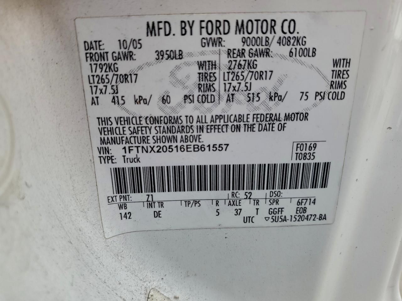 2006 Ford F250 Super Duty