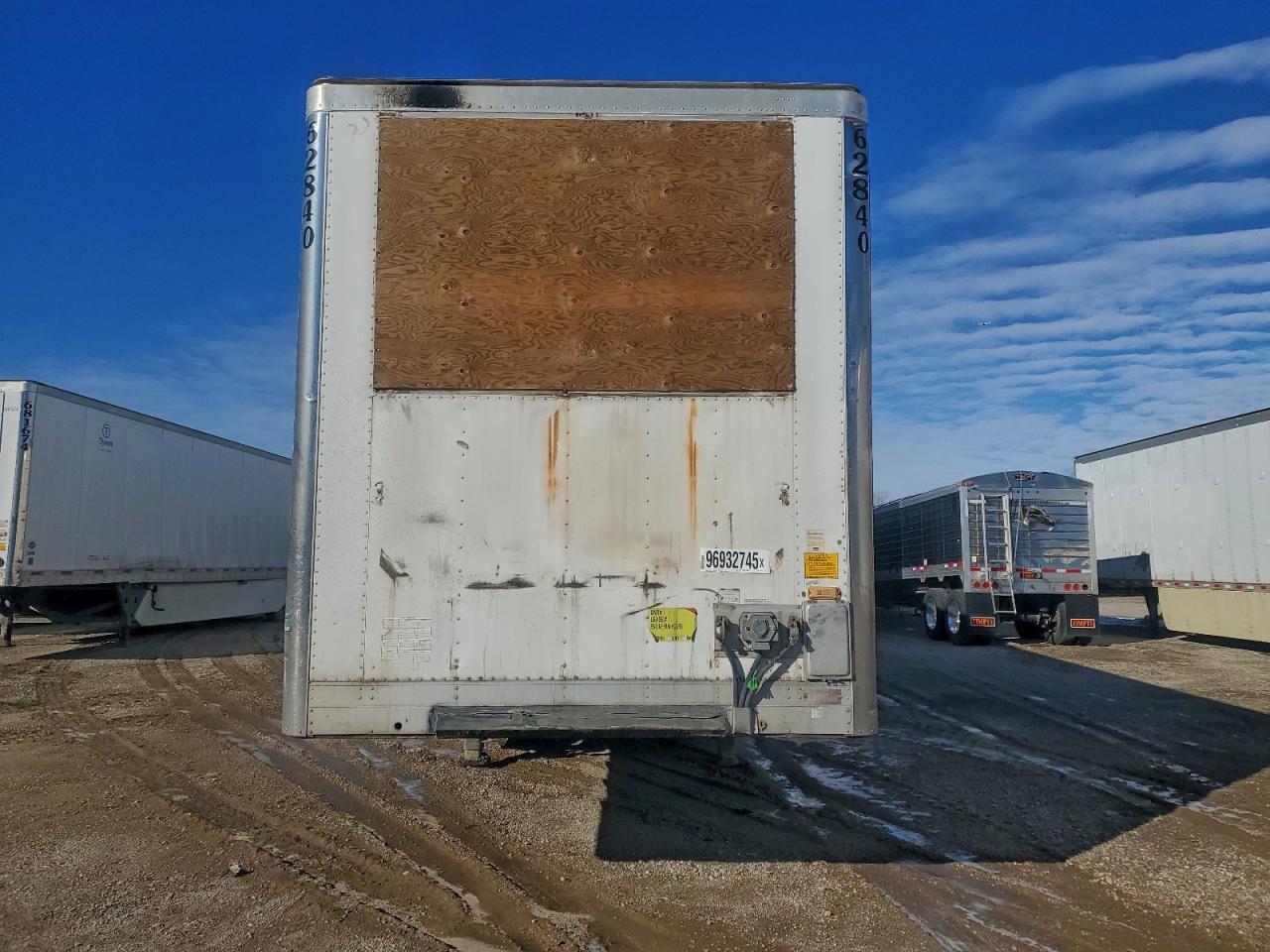 2015 Utility VS2RA Refrigerated Van Trailer