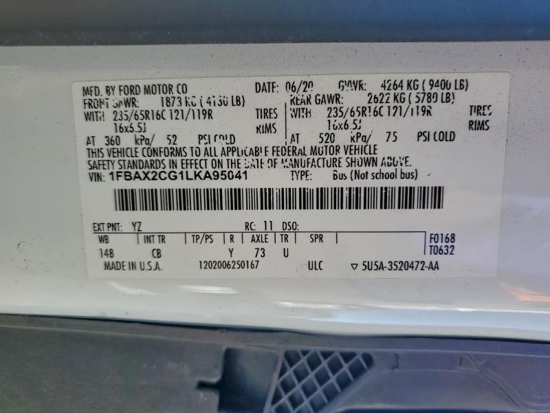 2020 Ford Transit T-350