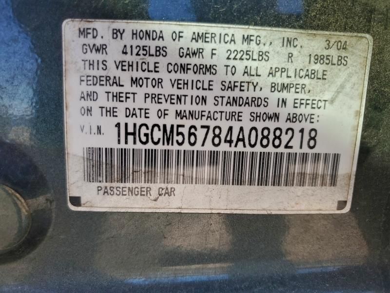 2004 Honda Accord ex