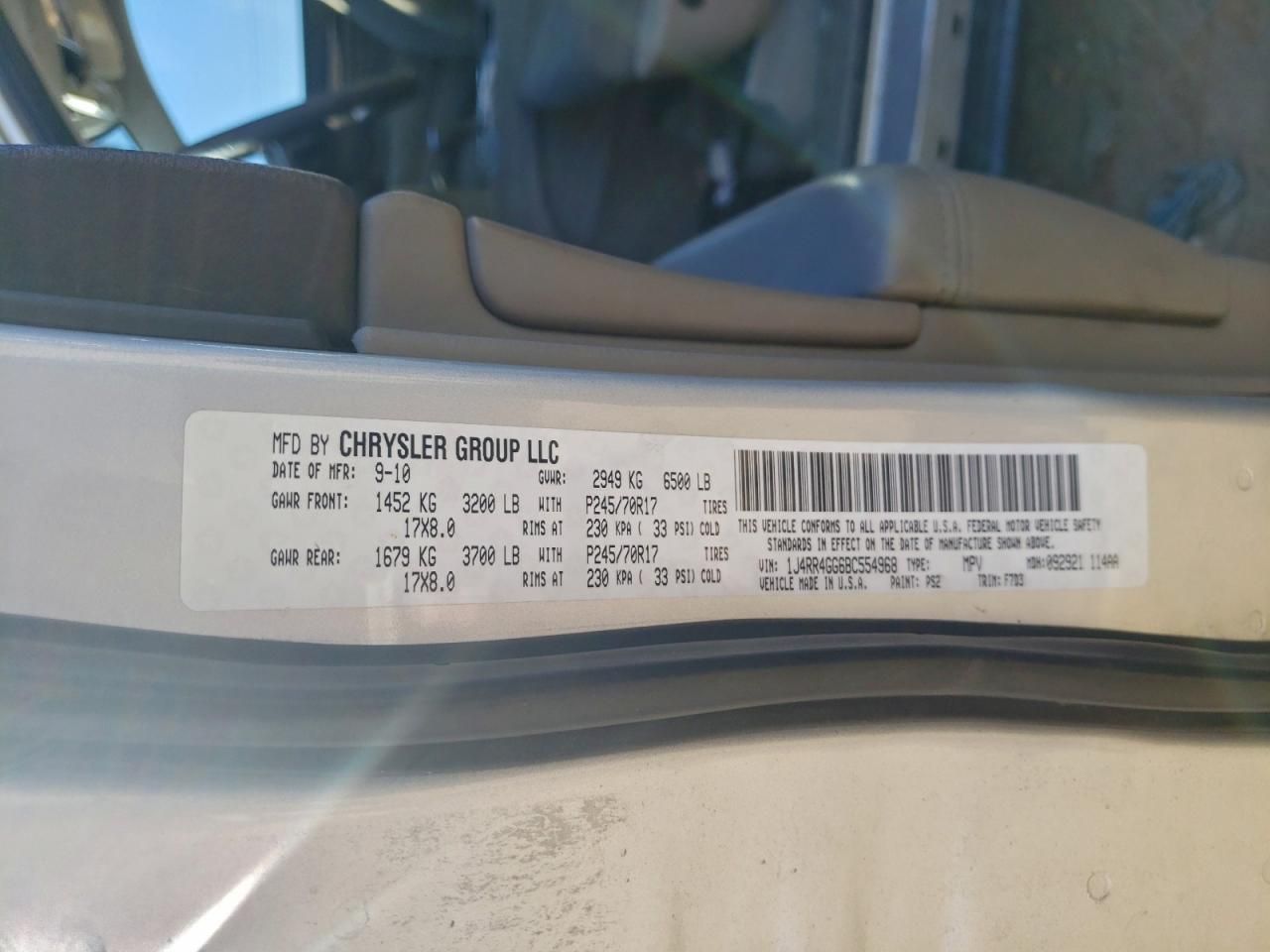 2011 Jeep Grand Cherokee Laredo