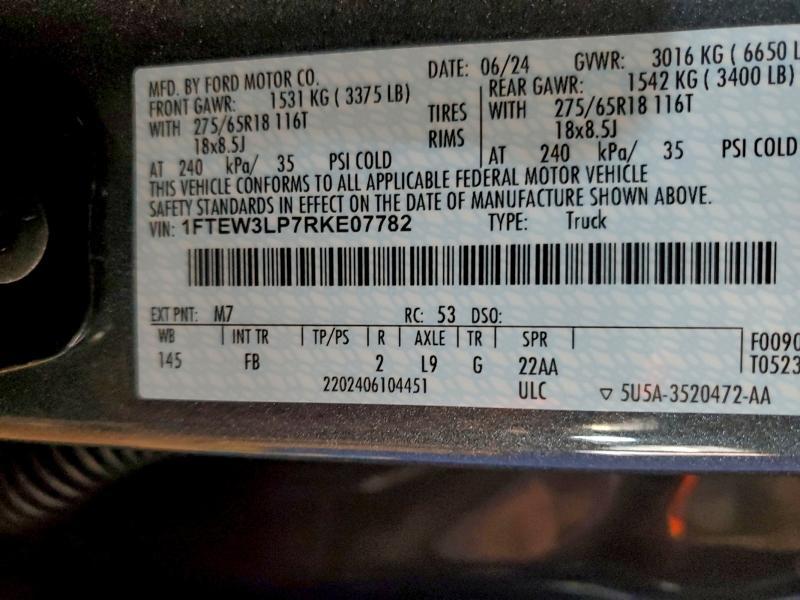 2024 Ford F150 xlt