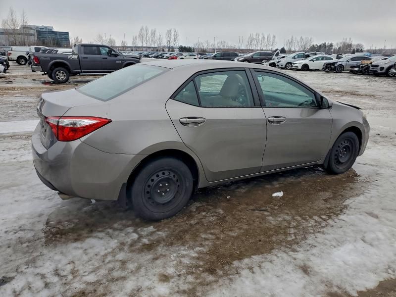 2016 Toyota Corolla l