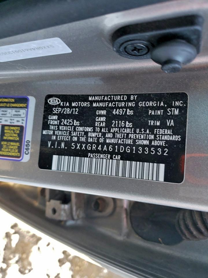 2013 KIA Optima sx