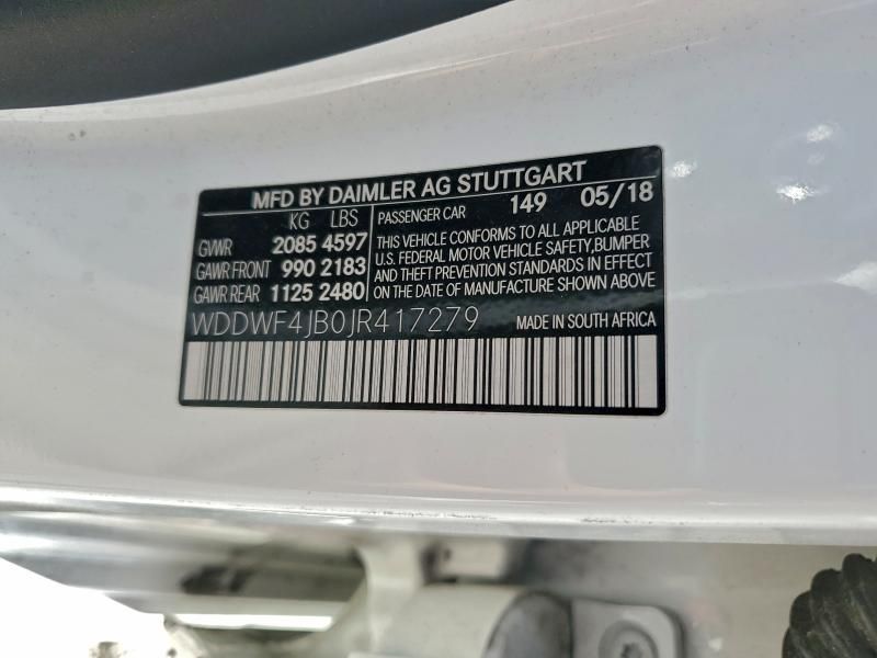 2018 Mercedes-Benz C300