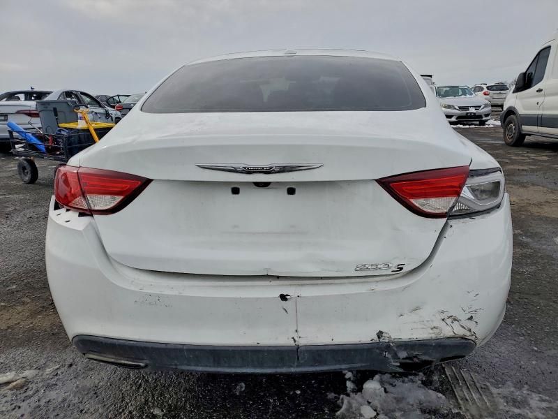 2015 Chrysler 200 s