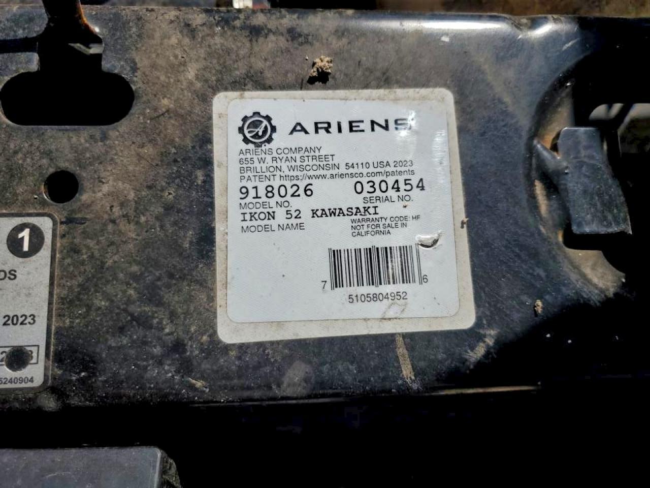 2000 Ariens 2000 Aqcm Unknown-ZTR Mower