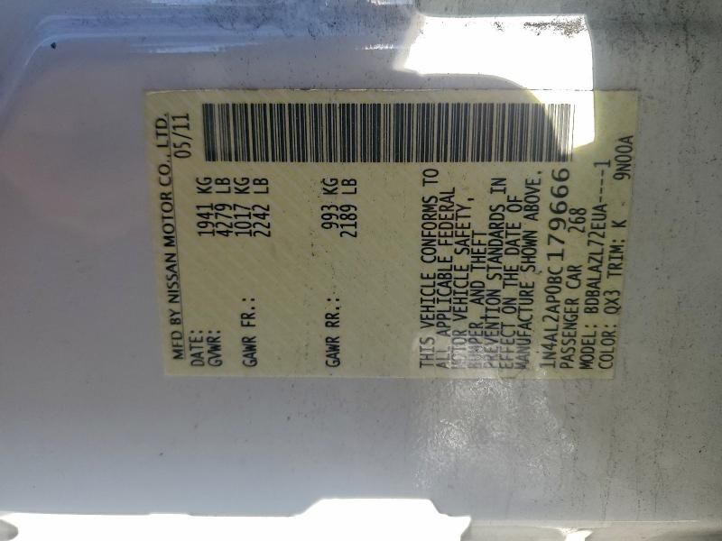 2011 Nissan Altima Base