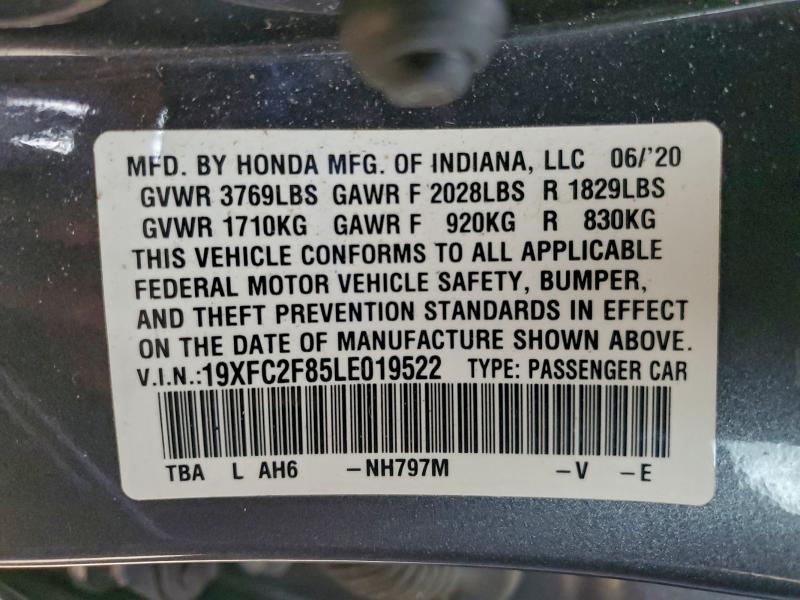 2020 Honda Civic Sport