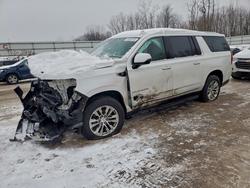 GMC Vehiculos salvage en venta: 2021 GMC Yukon xl K1500 slt