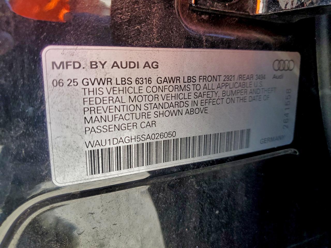 2025 Audi A6 E-tron Premium 60