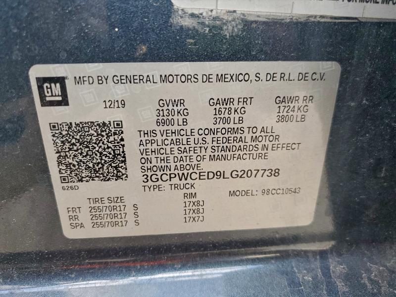 2020 Chevrolet Silverado C1500 lt