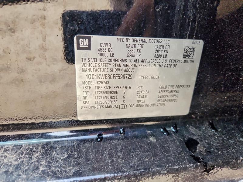 2015 Chevrolet Silverado K2500 Heavy Duty LTZ