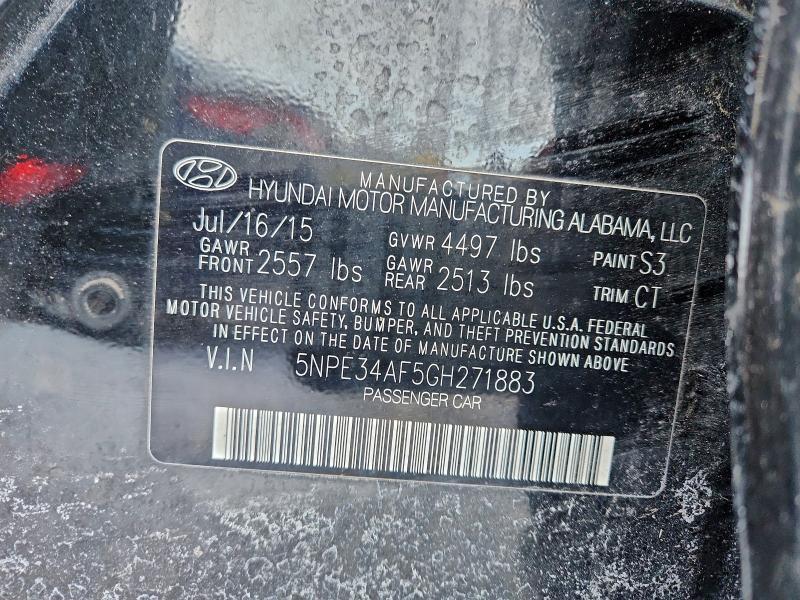 2016 Hyundai Sonata Sport