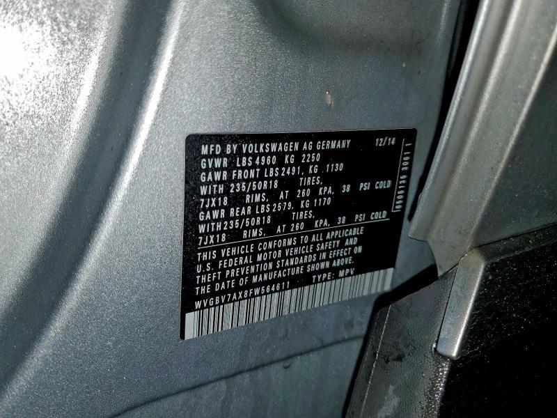 2015 Volkswagen Tiguan s