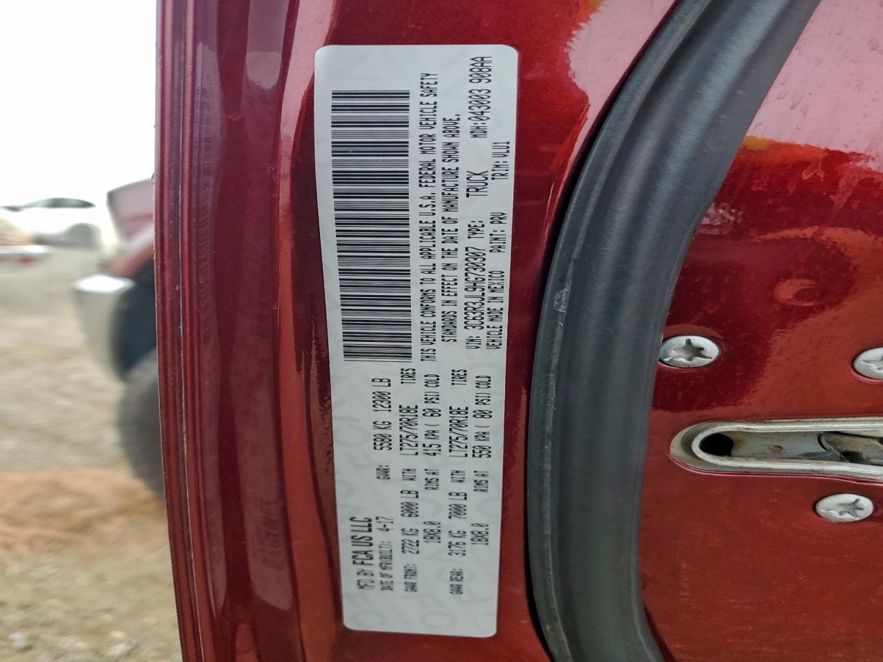 2017 Dodge 3500 Laramie