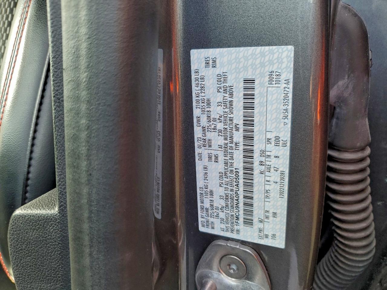 2023 Ford Escape st Line Select