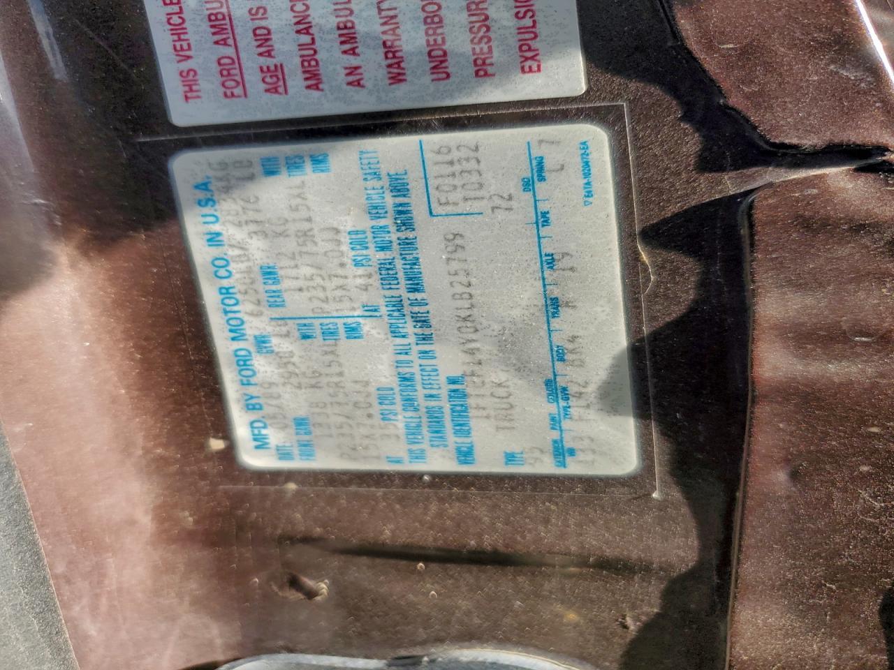 1989 Ford F150