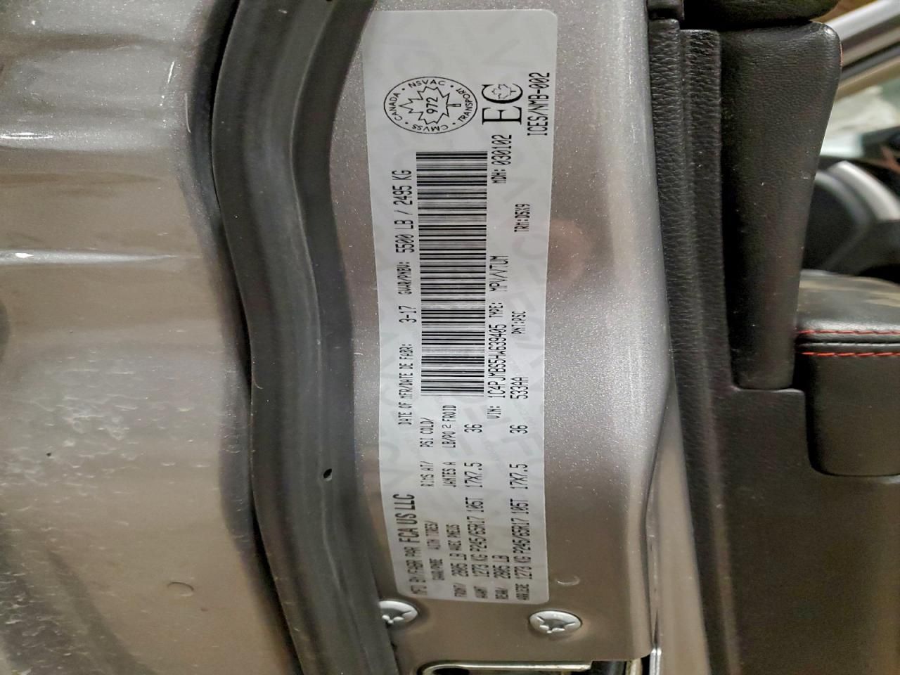 2017 Jeep Cherokee Trailhawk