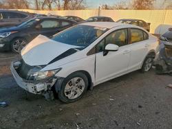 Salvage cars for sale from Copart Bridgeton, MO: 2014 Honda Civic lx