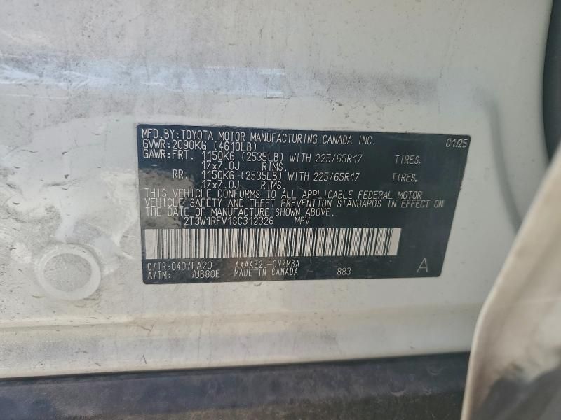 2025 Toyota Rav4 xle